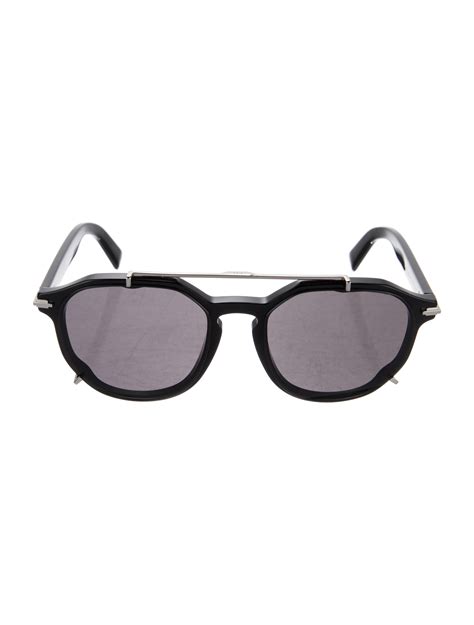 christian Dior aviator sunglasses black